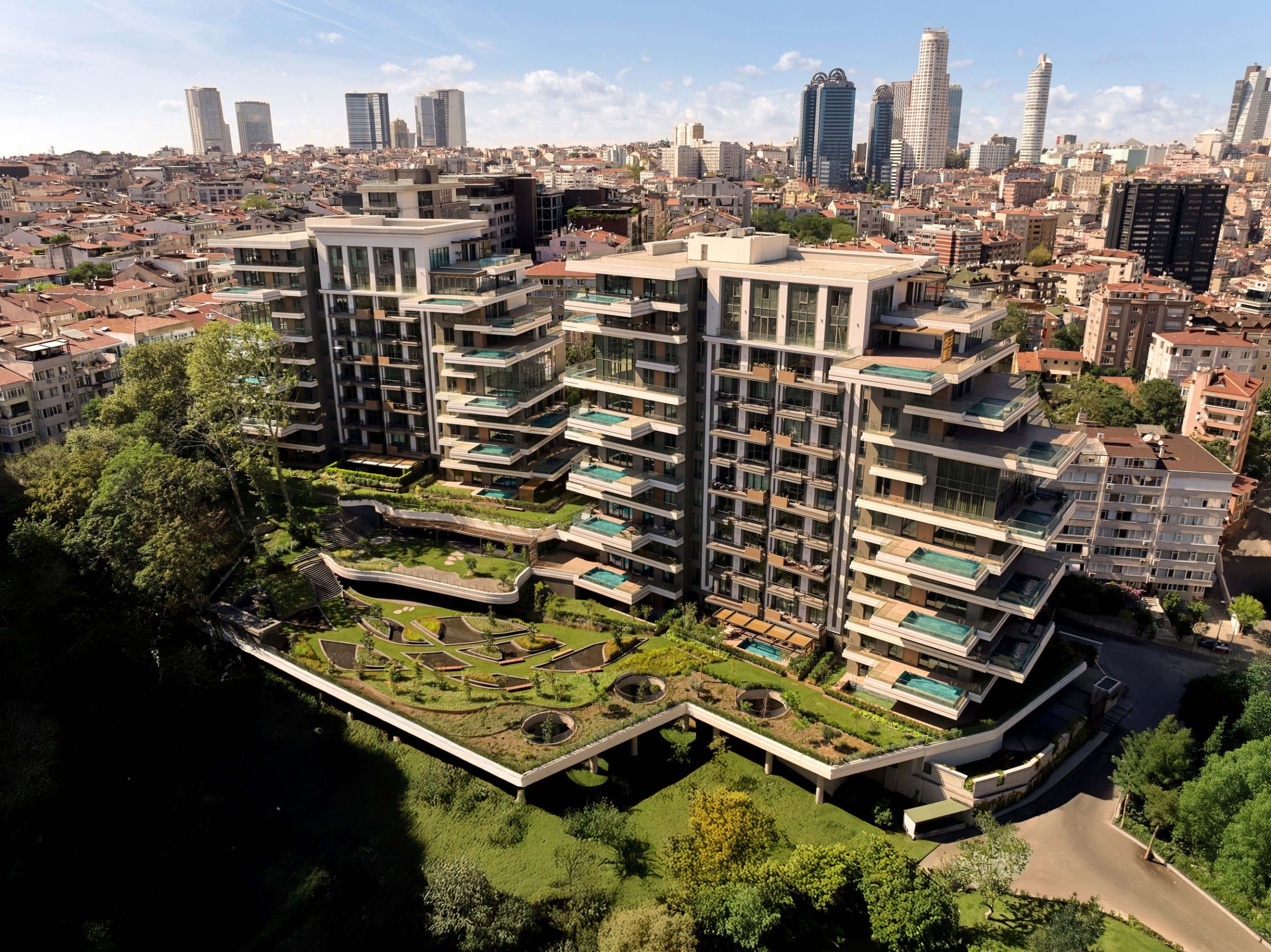 مسكن عائلي 3+1 في Nişantaşı Koru — Teşvikiye، Şişli