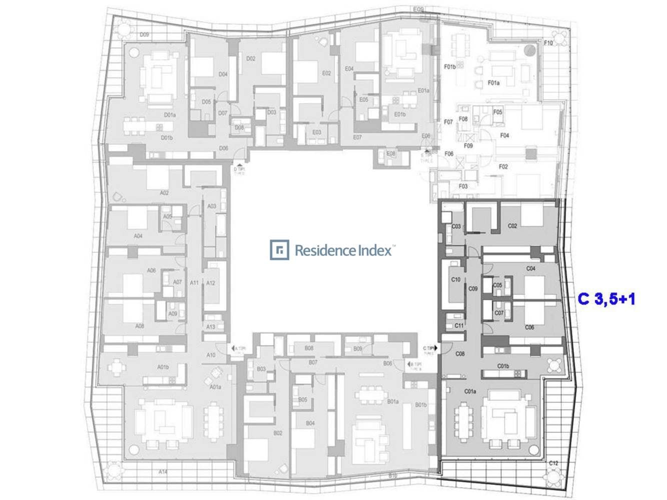 Zorlu Center Terrace Residence 3+1 — شقة عائلية فاخرة
